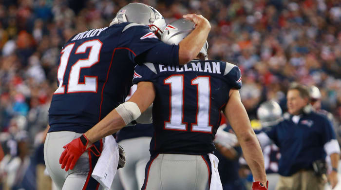 Julian Edelman attributes a good amount of his NFL success to his relationship with Brady.